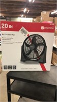 Utilitech 20in diameter air circulator fan