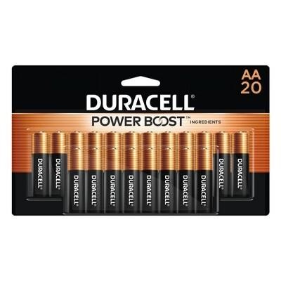 Duracell AA Batteries - 20 Pack Alkaline