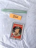 1959 Topps Baseball Card Bobby Richardson