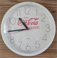 Enjoy Coca-Cola battery powered clock