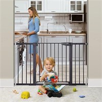 Cumbor 29.7-46" Baby Gate For Stairs, Mom's