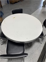 Table and chairs