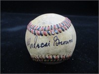 Authentic Mordecai Brown Signed Baseball