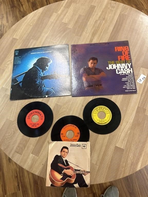 5- Johnny Cash Records