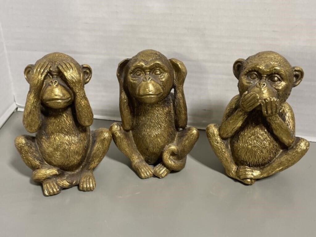 Resin Monkeys - Hear, See, Speak No Evil