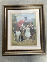 Framed Print-pick Of The Litter By Arthur J.elsley