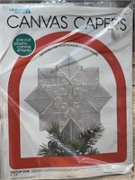 Canvas Capers Christmas treetop star kit