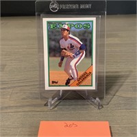 1988 Andres Galarraga Topps Baseball Card