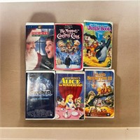 Disney VHS Tapes Alice in Wonderland Jungle Book