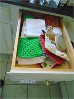 Contents of three Kitchen Drawers