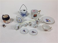 Lot of Small China Items, One Occupied Japan