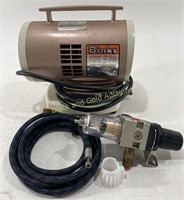 Vintage Binks 34-2025 Diaphragm Compressor