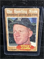 1962 Topps Whitey Ford (All Star) #475 Ungraded