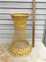 MCM WIcker Plant Stand