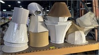 (E) Lamp Shades Various Sizes