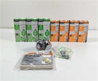 Light Bulbs, outlet Switch Sealers ,Shower Head