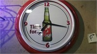 Special Export beer  lighted clock