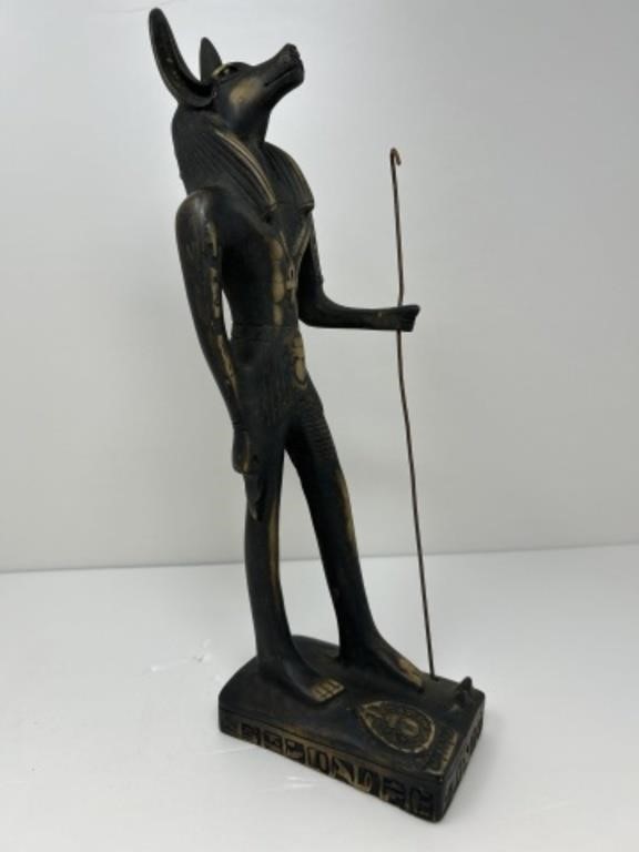 Egyptian Anubis Jackal Statue