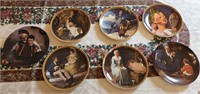 Q - LOT OF 7 KNOWLES COLLECTOR PLATES (M11)