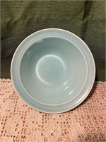 Lu Ray Pastels USA Blue Bowl 9” diameter
