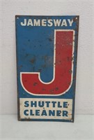 SST JamesWay Shuttle Cleaner Sign