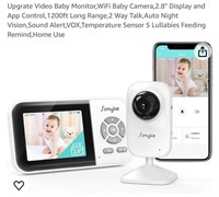 Baby Monitor, WiFi Baby Camera, 2.8" Display