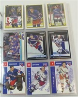 Binder of Hockey Cards