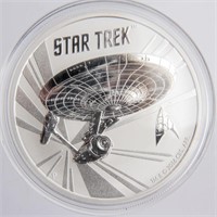 Coin Canadian Star Trek 2016 .999 Silver $5