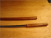 Japanese sword. Long blade Samurai sword