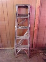 Vintage Wooden  Display Ladder