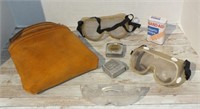 LEATHER TOOL BELT, GOGGLES & MORE