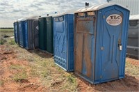 9 - Damaged Portable Toilets