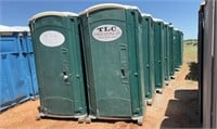 10- Green Portable Toilets