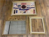 Gold Gilded Mirror And Frames