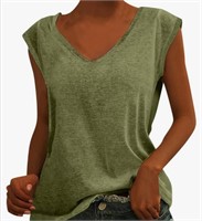 New (Size L) T Shirt for Women Casual Summer Tank