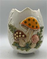 Rare 1978 Merry Mushroom Egg Shape Vase Planter