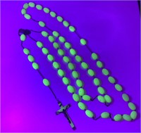 HUGE ROSARY PHOSPHORESCENT