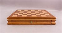 Vintage Wooden Chess Set 4 in 1