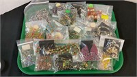 Jewelry - tray lot of  costume jewelry -