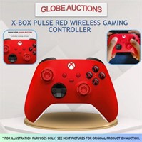 X-BOX PULSE RED WIRELESS GAMING CONTROLLER