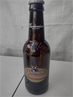 Budweiser Glass Collectible  Beer Bottle 15" Lot 2