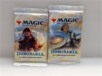 (2) Magic The Gathering Dominaria Booster Packs