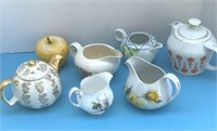 Group Teapots & Creamers