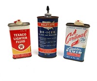 VINTAGE ADVERTISING CANS