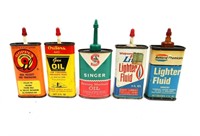 VARIOUS VINTAGE ADVERTISING CANS
