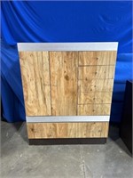 Wooden vertical dresser, matches lot 701,