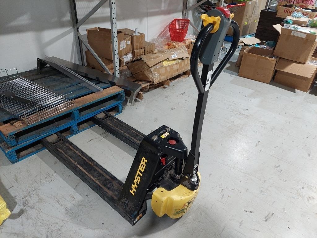 2020 Hyster Electric 1500kg Pallet Truck & Remote