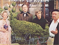 George C. Scott and Joanne Woodward signed photo.