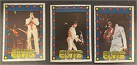 ELVIS PRESLEY: 3 x German MONTY GUM Cards (1978)