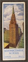 CHICAGO, ILLINOIS: MAUXION CHOCOLATE Card (1931)